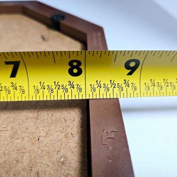 Vintage Frame British Registered Design 1960s Faux Wood Set 5X7 and 8X10 - Picture 8 of 9